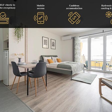 בודפשט Westside Garden Apartments By Urbanrent מראה חיצוני תמונה